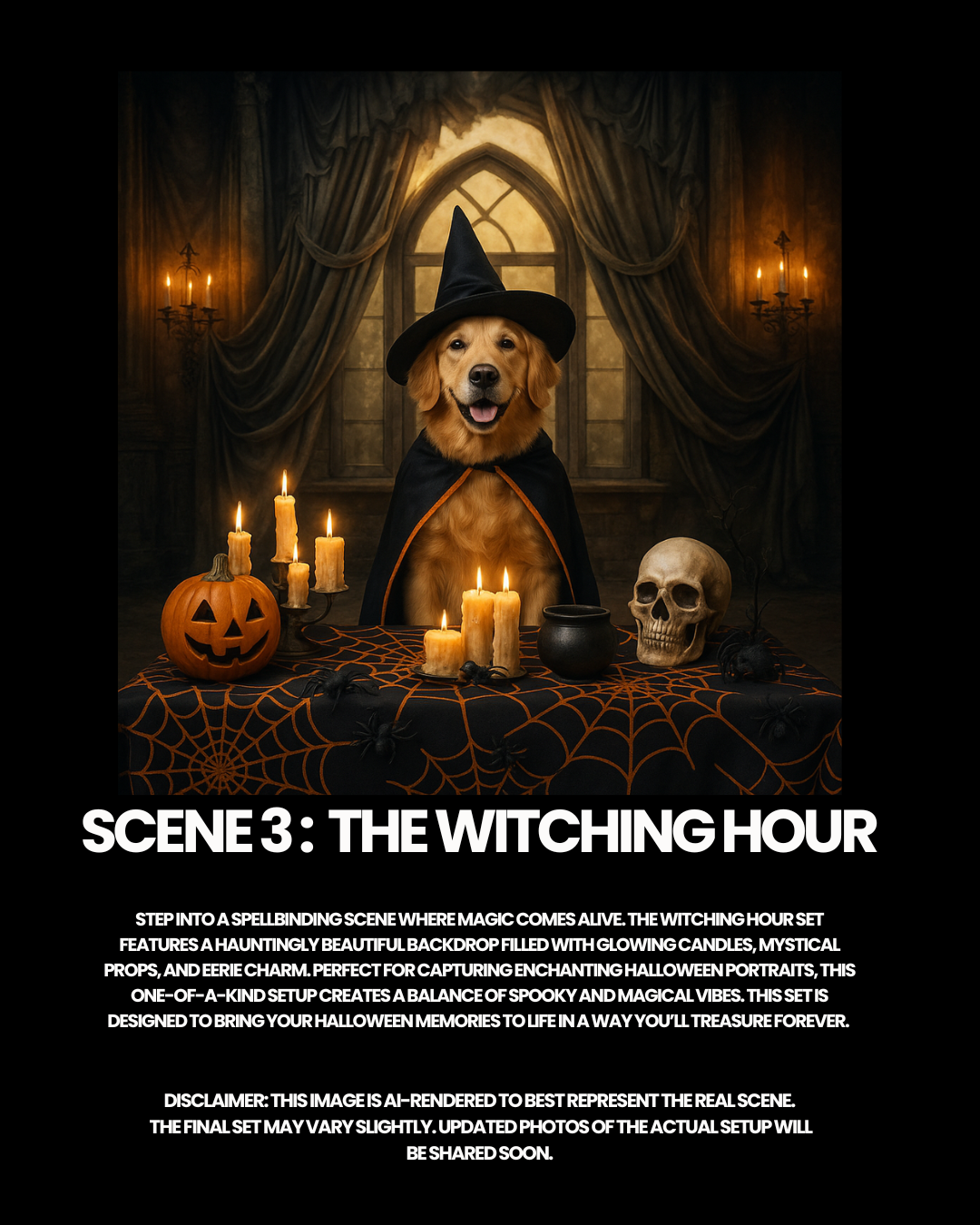 Woof-Tastic Playhouse Halloween Photoshoot